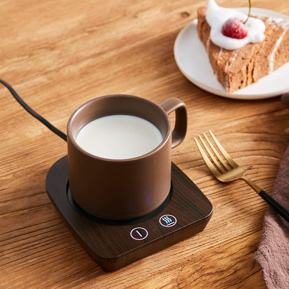 VOBAGA Electric Coffee Mug Warmer with 3 Temperature Settings - US